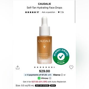 Caudalie Self-Tan Hydrating Face Drops
